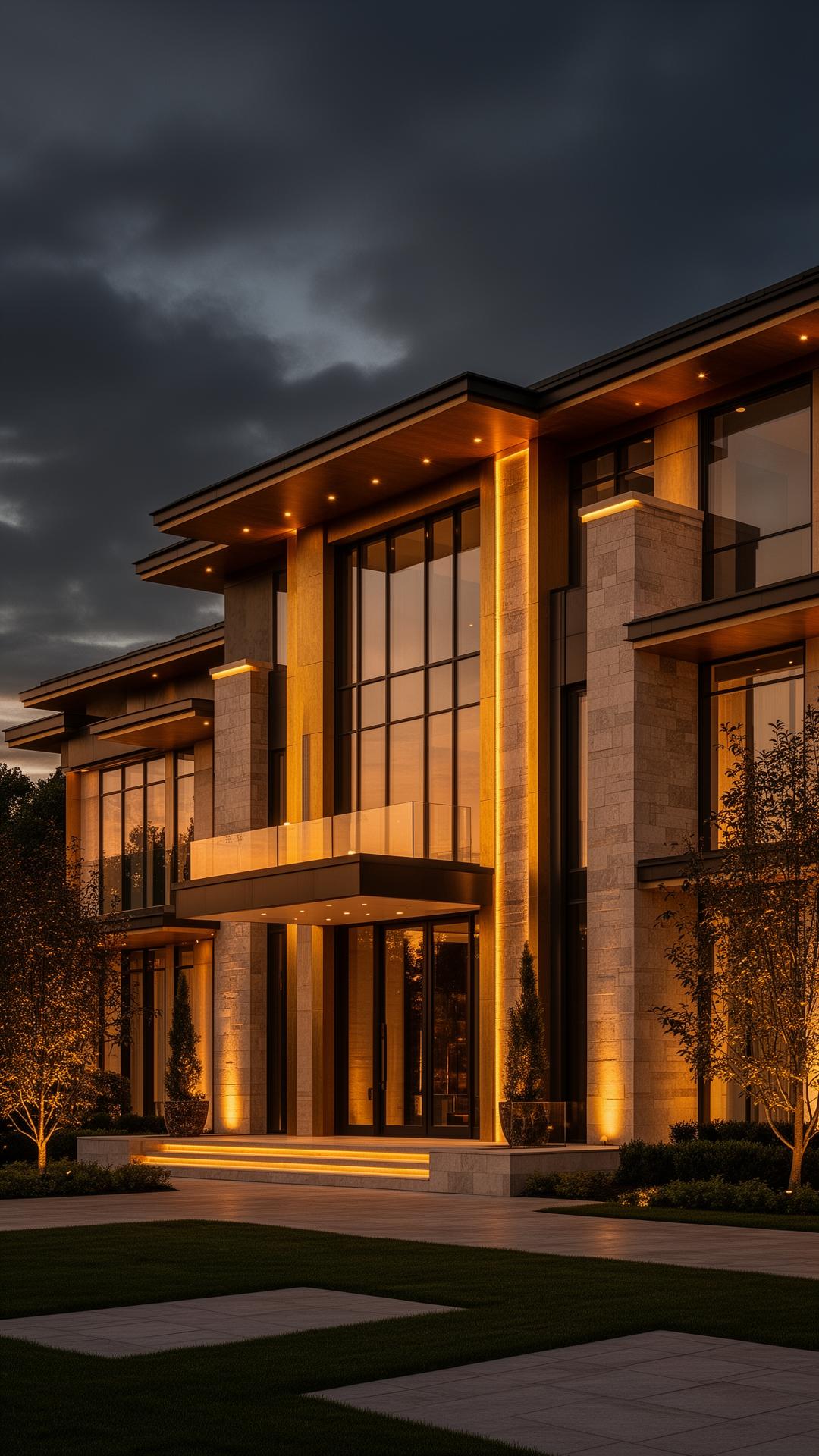 Luxury residential project in Jackson, New Jersey at golden hour